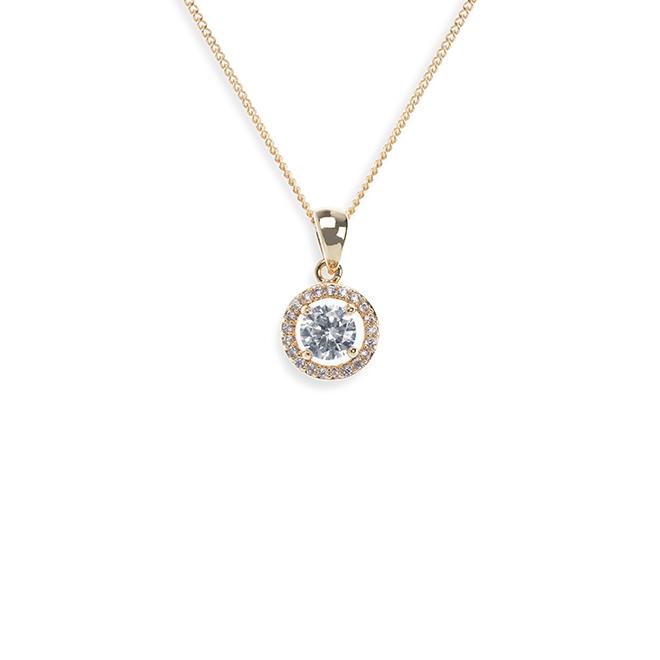Ivory and Co Balmoral Gold Pendant