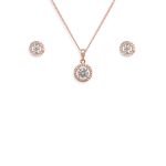 Ivory and Co Balmoral Rose Pendant
