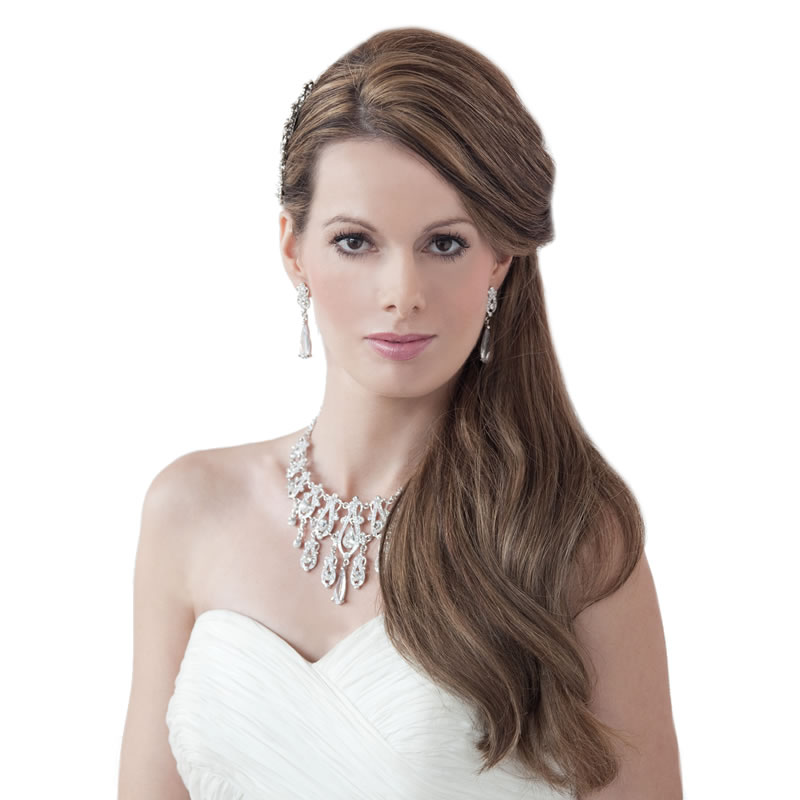 Elena Swarovski Luxe Bridal Necklace Set