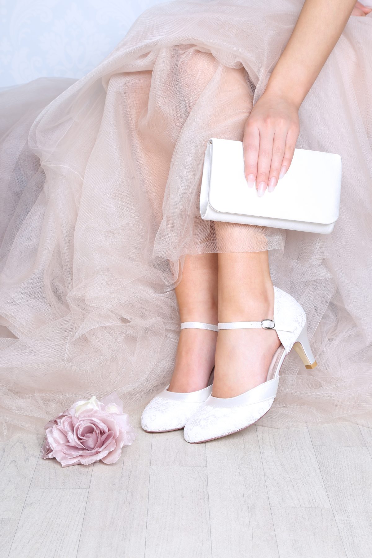 Perfect Bridal Elsa Shoes - Lace