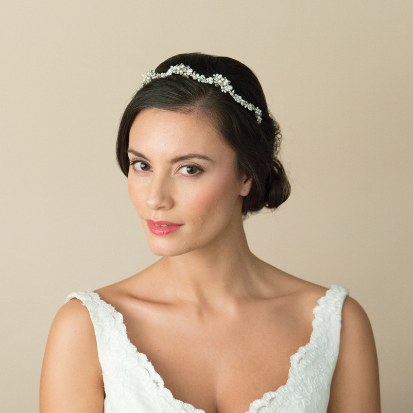 Ivory and Co Lynette Gold Headband