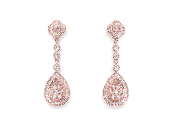 Ivory and Co Moonstruck Rose Earrings
