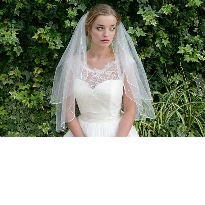 Ivory and Co Naples Veil