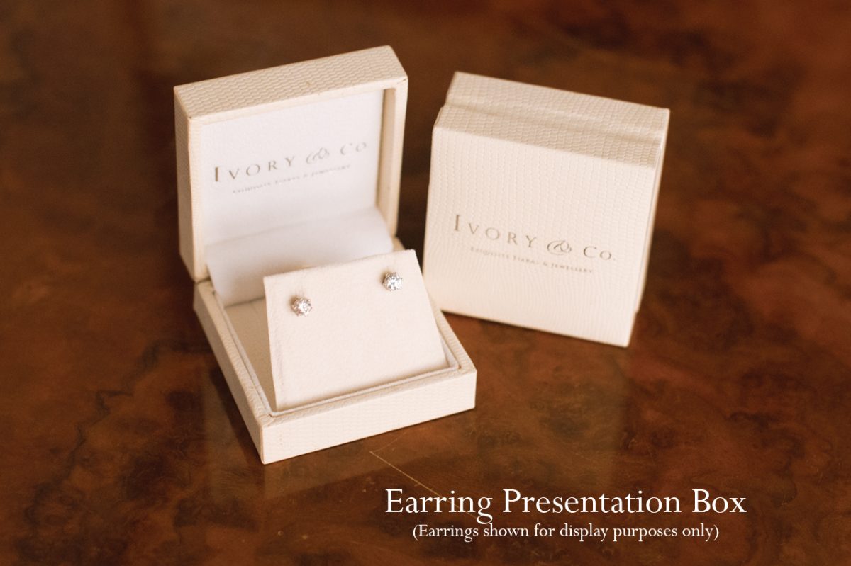 Ivory and Co Balmoral Rose Earrings