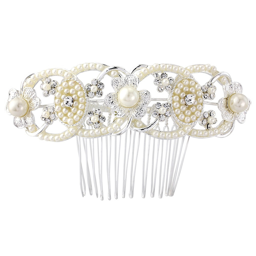 Willow Vintage Pearl Wedding Comb