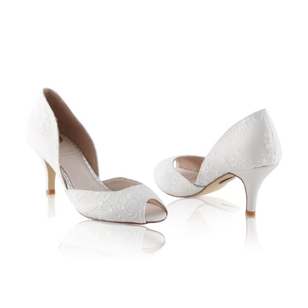 Perfect Bridal Corinne Shoes - Oyster