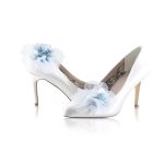Perfect Bridal Apple Shoe Trim - Pale Blue
