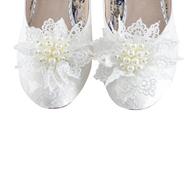 Perfect Bridal Kiwi Shoe Trim - Ivory