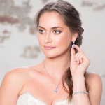 CZ Collection Chic Necklace Set - Gold