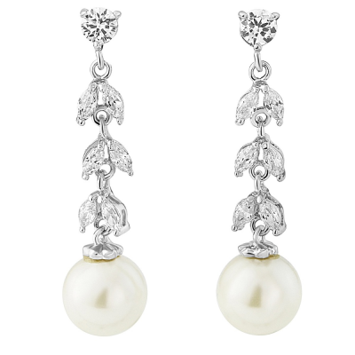 CZ Collection Sparkling Starlet Earrings