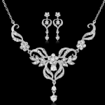 Sass B Collection Crystal Chic Necklace Set
