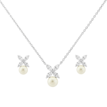 CZ Collection Simply Chic Necklace Set