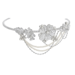 Elite Collection Bejewelled Statement Piece Brow Band