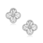 CZ Collection Gatsby Glam Earrings