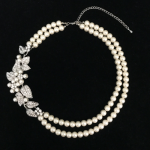 Sass B Collection Regal Exquisite Pearl Necklace