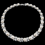 CZ Collection Luscious Pearl Necklace