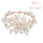SassB Divine Pearl Bracelet - Rose Gold
