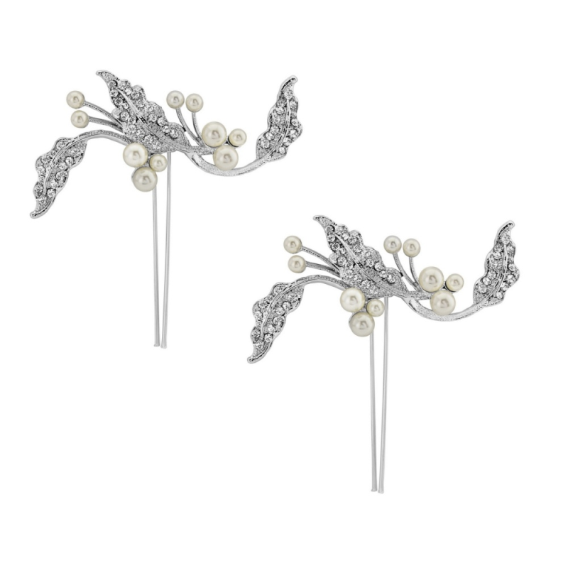 Elite Collection Crystal Luxe hair pins 1