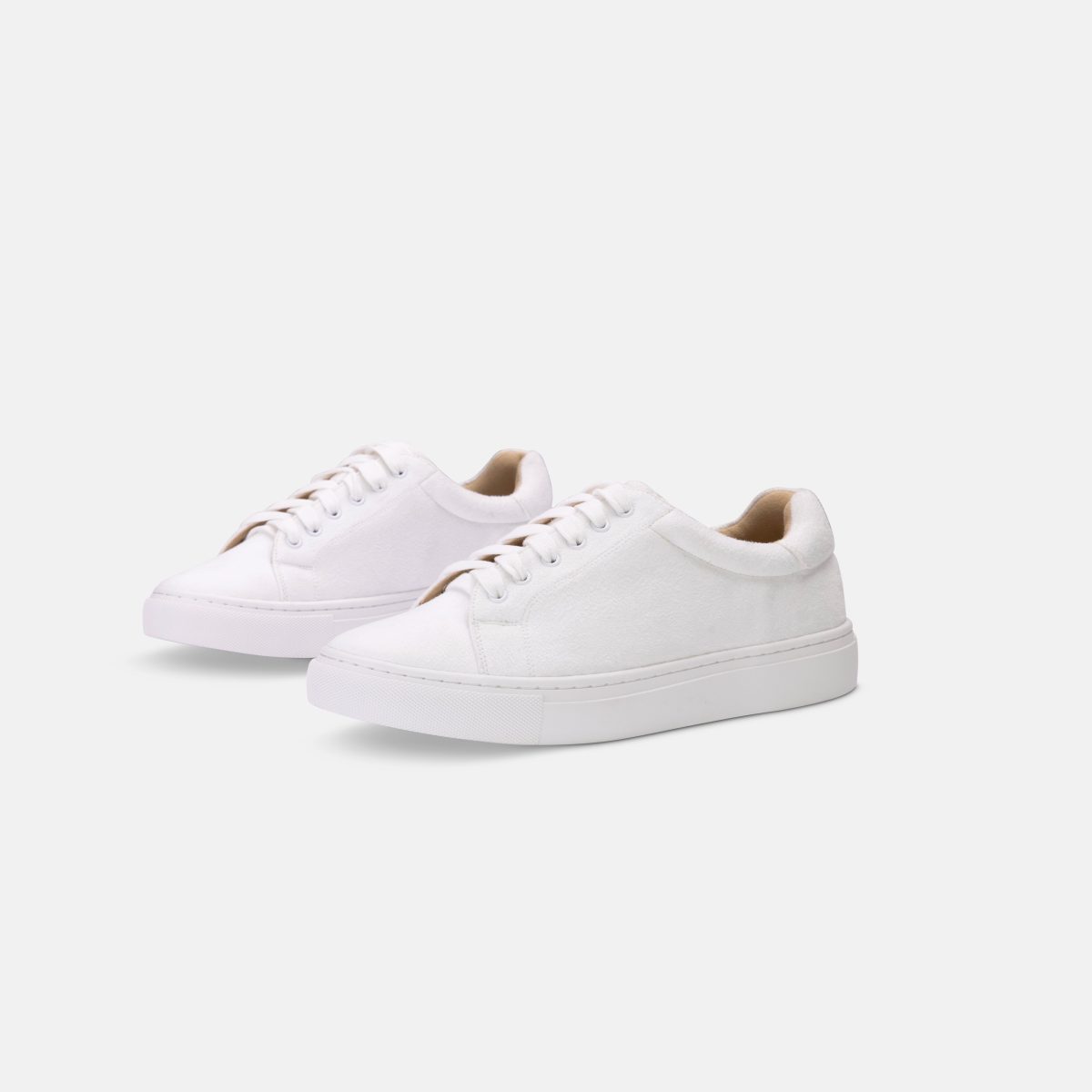 Perfect Bridal Madison Trainers - Ivory Ultrasuede 2