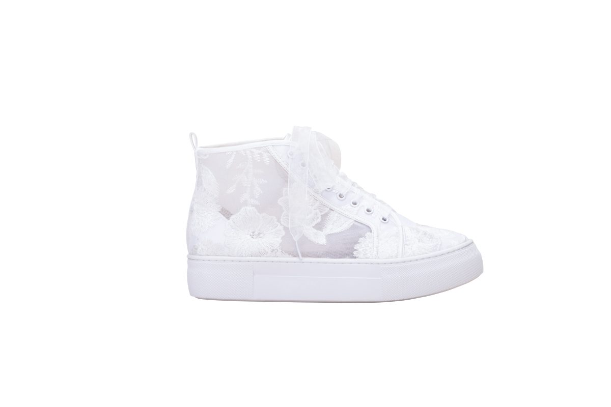 Perfect Bridal Cameron Sneakers - Ivory 1